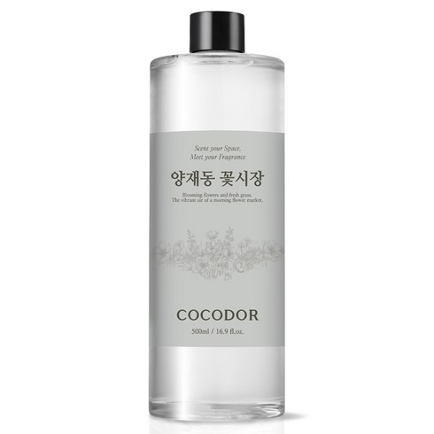 코코도르 디퓨저 리필, 양재동꽃시장, 500ml, 1개