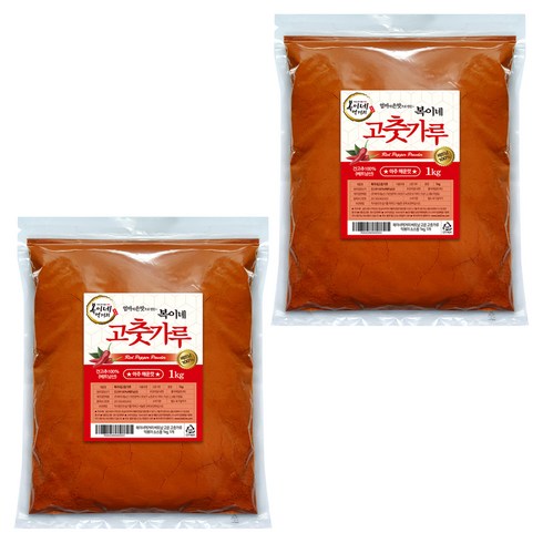 복이네먹거리 베트남 고춧가루 소스용, 1kg, 2개