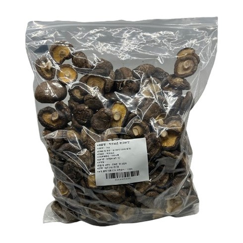 약초보은 표고버섯, 1kg, 1개