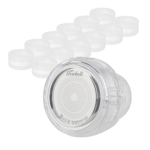 듀벨 수도애 정수키트 세면대 필터 + 리필 12p 세트, 1개