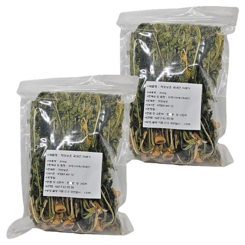 약초보은 건시래기, 300g, 2개