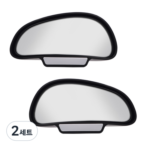 에이스피드 사이드 보조미러 블랙 2p, 2세트, 모든차량