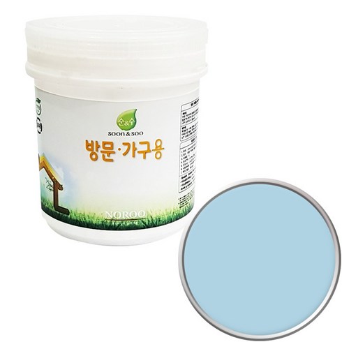 순앤수 방문 가구용 페인트, 소프트블루NR5072, 1L, 1개
