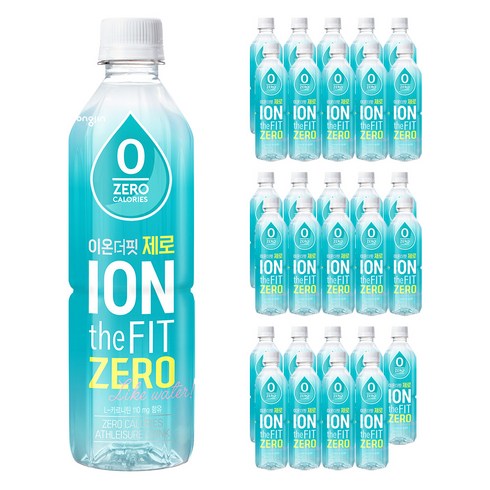 이온더핏 제로 이온음료, 500ml, 48개
