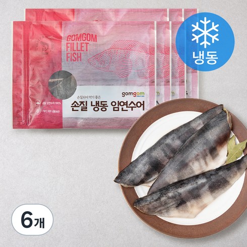 곰곰 손질 냉동 임연수어, 350g, 6개