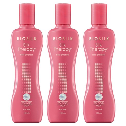 실크테라피 히트 인핸서 모발 강화 헤어 밀크, 150ml, 3개
