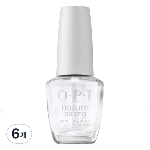 오피아이 탑코트, 투명, 6개, 15ml