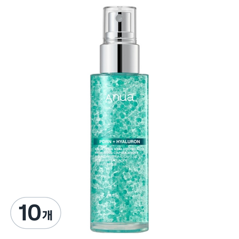 아누아 피디알엔 히알루론산 수분 캡슐 미스트, 10개, 100ml