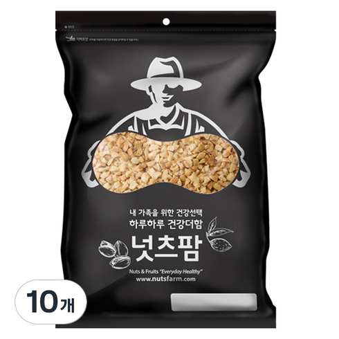 넛츠팜 구운 땅콩분태 미국산, 1kg, 10개