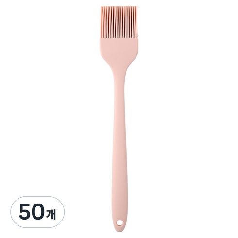 이지실리 실리콘 오일 브러쉬, 연핑크, 50개