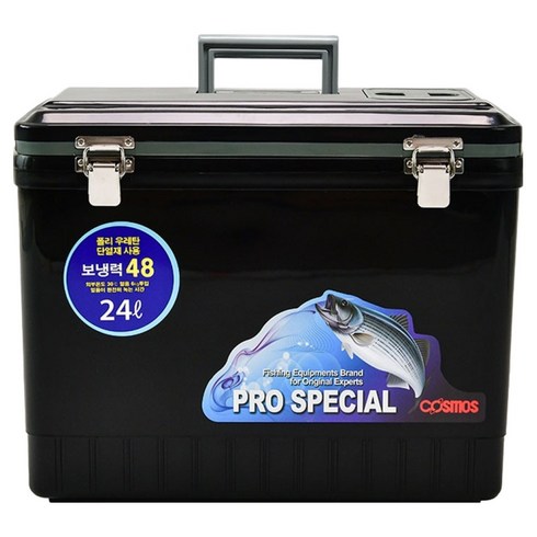 코스모스 낚시용 아이스박스 WJ-712, 혼합색상, 24L, 1개