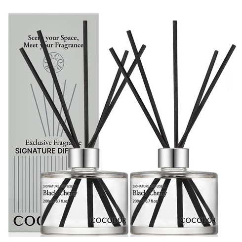 코코도르 시그니처 디퓨저, 블랙체리, 200ml, 2개
