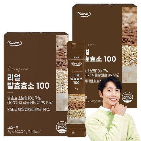 퍼니트 리얼 발효효소 100 30포, 90g, 2개