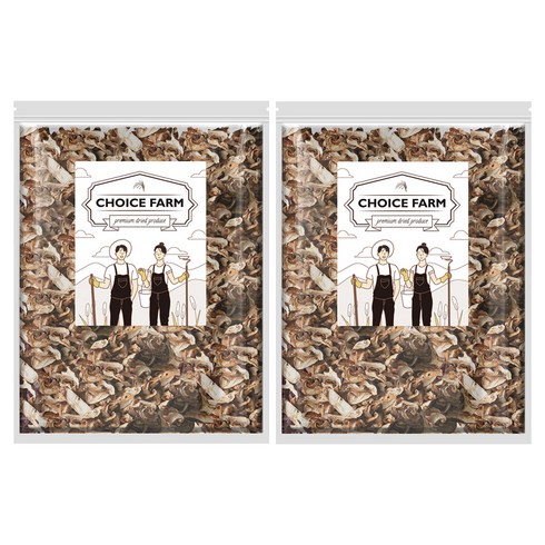 초이스팜 건표고버섯 표고채, 150g, 2개