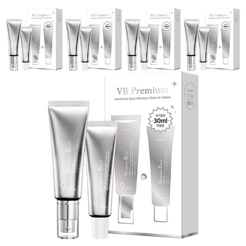 나인위시스 VB 프리미엄 톤업크림 SPF21 50ml+30ml, 화이트, 80ml, 5개