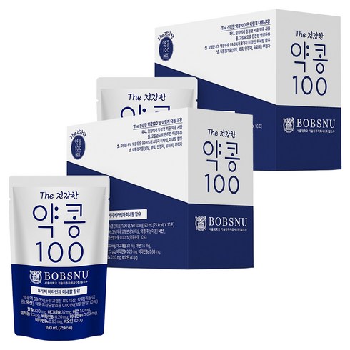 서울대밥스누 더 건강한 약콩 100 두유, 190ml, 20개