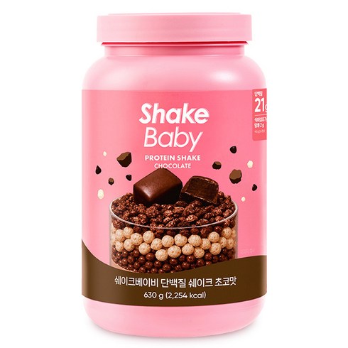 쉐이크베이비 락토컷 프로틴 초코맛, 630g, 1개
