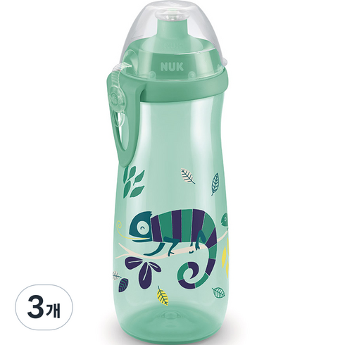 누크 주니어 스포츠컵, 450ml, 3개, 카멜레온