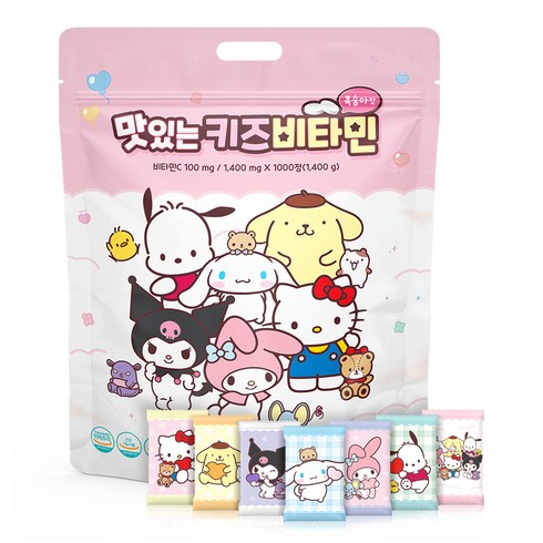 아텍스 맛있는 키즈비타민, 1000정, 1개