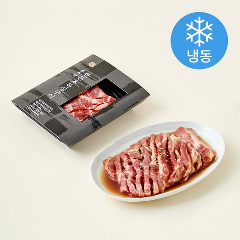 봉피양 한돈본목심구이 (냉동), 400g, 1개