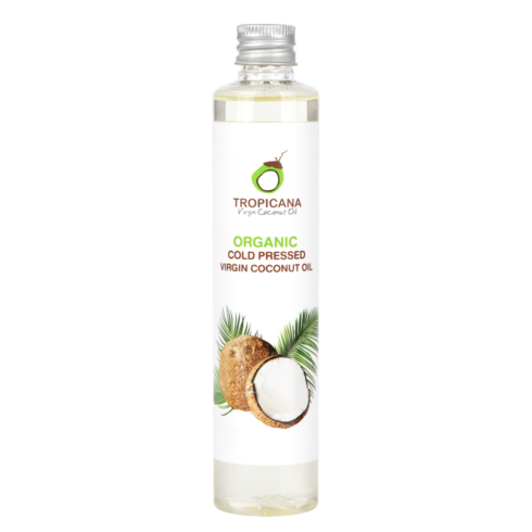 TROPICANA 유기농 압착 버진 코코넛 페이스 바디오일, 100ml, 1개