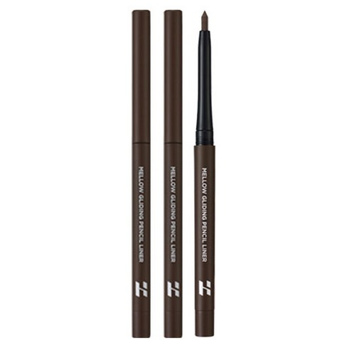 홀리카홀리카 멜로우 글라이딩 펜슬 라이너 0.3g, 02 카카오닙스, 2개