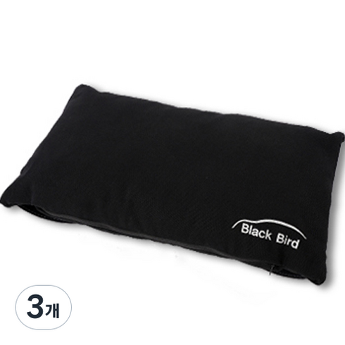 오토반 블랙버드 캠핑체어 헤드쿠션, Black, 3개