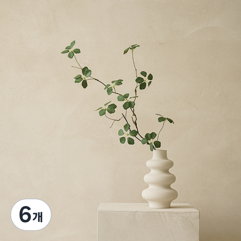 플라우스302 조화 롱엔카이셔스 가지 90cm, 혼합색상, 6개