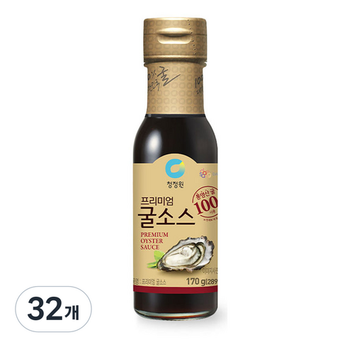 청정원 프리미엄 굴소스, 170g, 32개