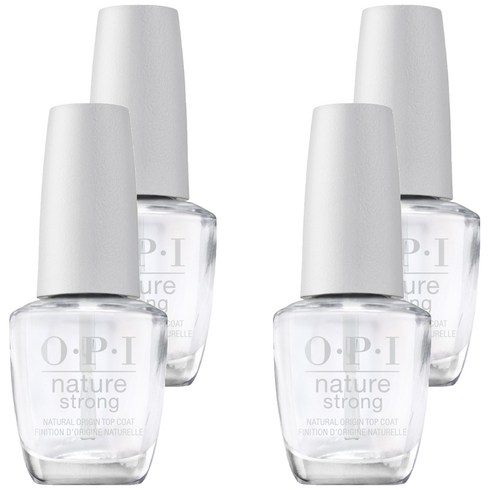 오피아이 탑코트, 투명, 4개, 15ml