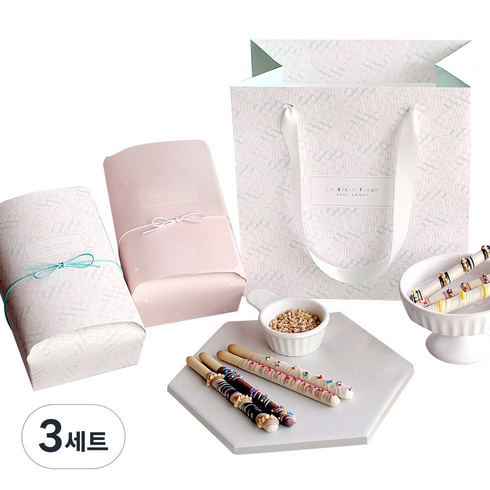 디비디디자인 루시드 막대과자 초콜릿 만들기 세트, 만들기재료 16종, 3세트