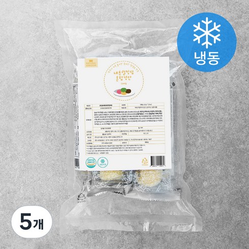 네추럴킹덤 혼합경단 (냉동), 500g, 1개입, 5개