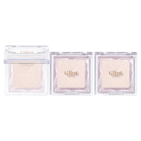 Glint 바이 바디보브 하이라이터 2.3g, 04밀키문, 2개