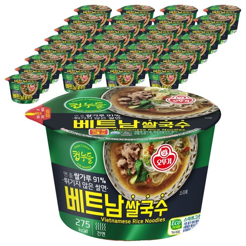 오뚜기 컵누들 베트남 쌀국수, 88.5g, 36개