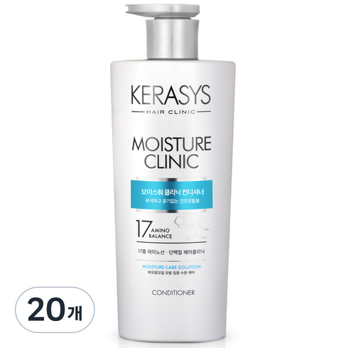 케라시스 모이스춰 클리닉 단백질 컨디셔너, 600ml, 20개