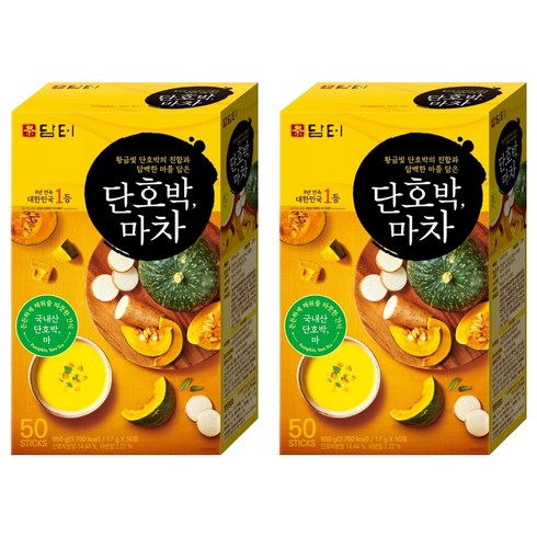 담터 단호박마차, 17g, 50개입, 2개