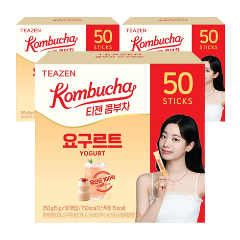 티젠 콤부차 요구르트, 5g, 50개입, 3개