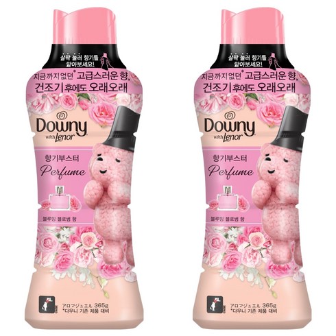 다우니 위드 레노아 향기 부스터 블루밍 블로썸, 2개, 365g