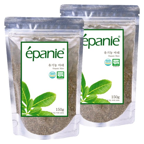 에빠니 유기농 마테차 리필, 150g, 2개, 1개입