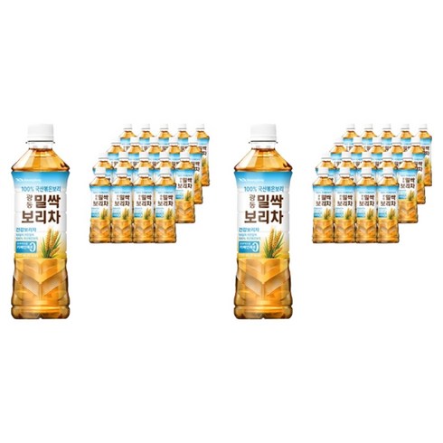 광동 밀싹 보리차, 500ml, 40개