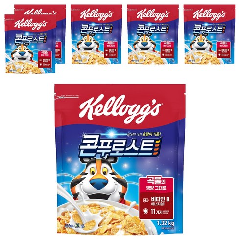 콘푸로스트 시리얼, 1.32kg, 6개
