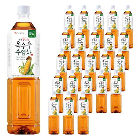 광동옥수수수염차, 1.5L, 24개