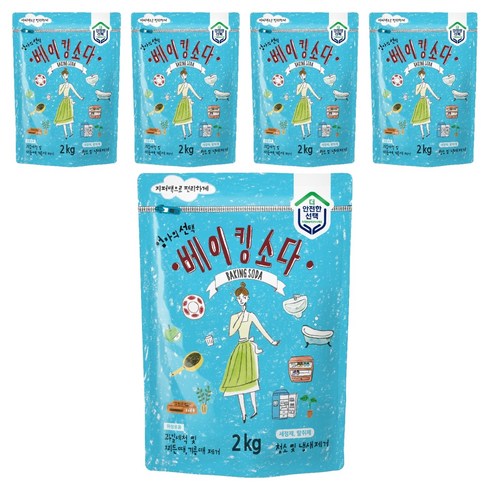 엄마의선택 베이킹소다, 2kg, 5개