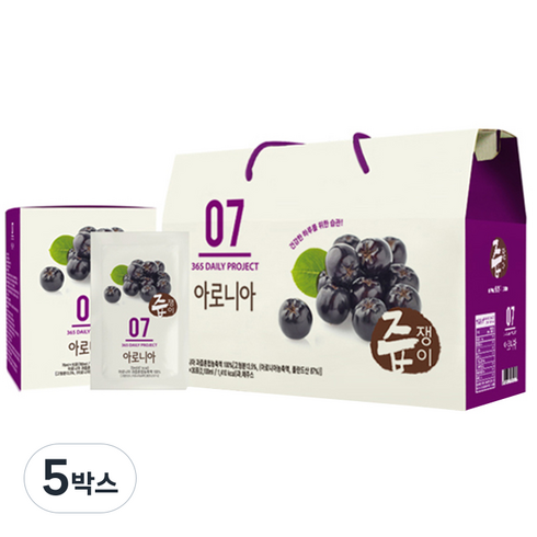 즙쟁이 아로니아즙, 2.1L, 150개