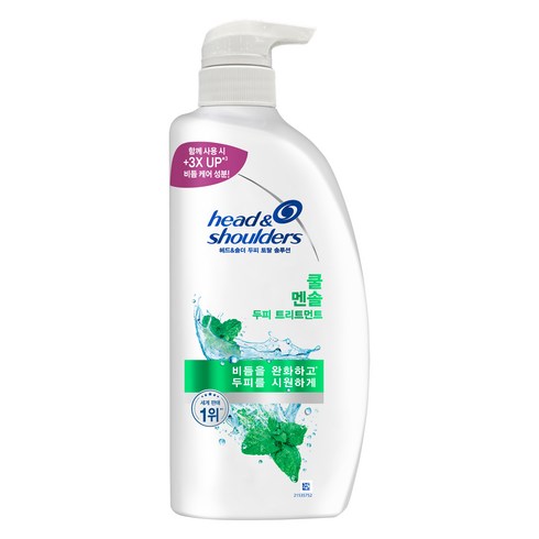 헤드앤숄더 토탈 솔루션 쿨멘솔 두피 트리트먼트, 850ml, 1개