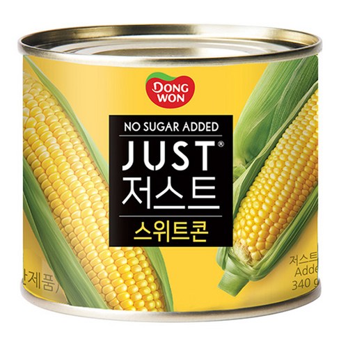 동원 JUST 노슈가 스위트콘, 340g, 1개