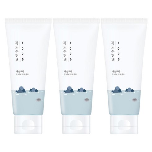 라운드랩 1025 독도 수면팩, 100ml, 3개