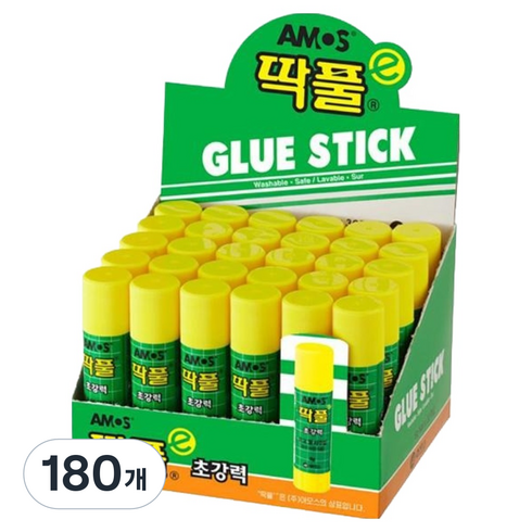 아모스 딱풀e, 8g, 180개