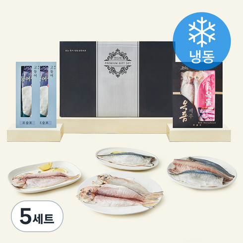 모슬포 옥돔 + 고등어 특선세트 (냉동), 5세트, 970g