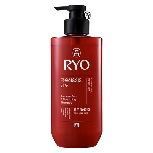 려 함빛 극손상 앤 영양 탈모증상완화 샴푸 플로럴 파우더리향, 480ml, 1개